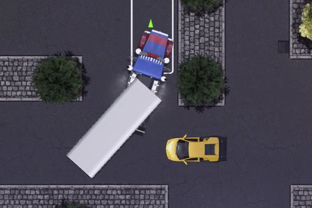 18 Wheeler Truck Parking