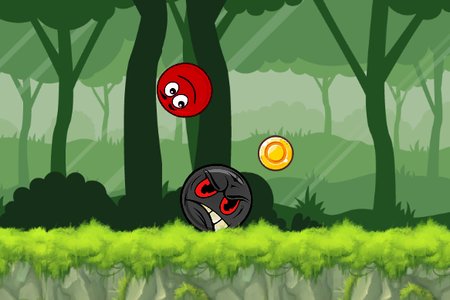 Ball Hero Adventure: Red Bounce Ball