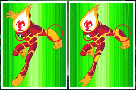 Ben 10: Spot The Difference