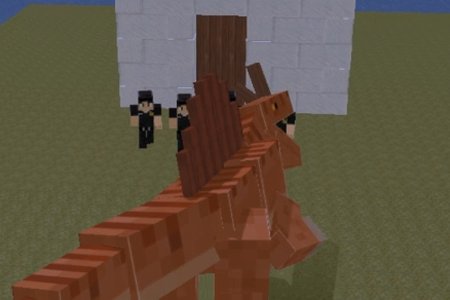 Blocky Dino Park: Spino Strike