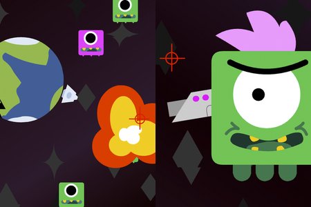 Captain Laser Rabbit Saves The Earth!