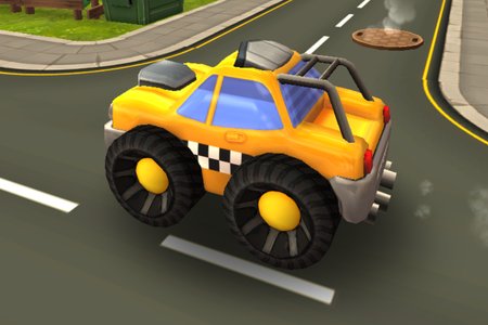 Cartoon Hot Racer 3D