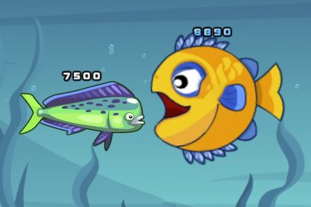 Fish Eat Getting Big