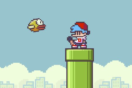 FNF x Flappy Bird: Friday Night Flappin'