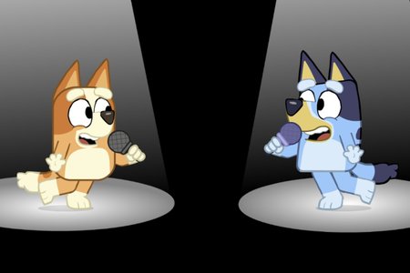 FNF: Smile Song (Bluey & Bingo)