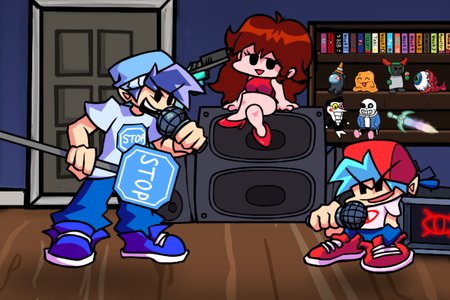 FNF VS BlueStopSign (Friday Night Funkin')