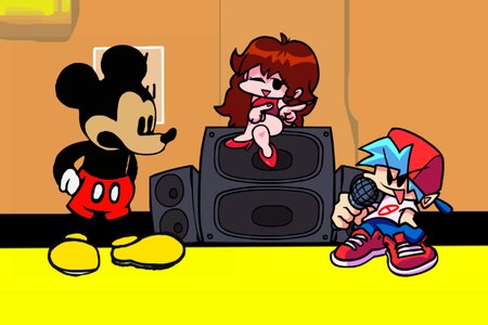 FNF VS Colored Suicide Mouse (Friday Night Funkin')