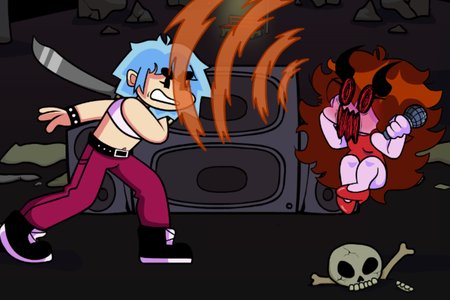 FNF VS Cuz: Kick Ass Kin