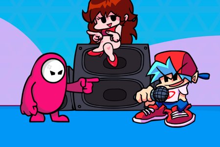 FNF VS Fall Guy: Funkin' Guys Ultimate Funkout