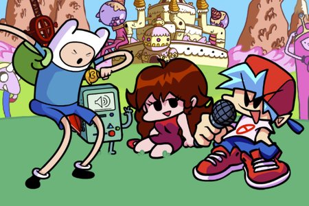 FNF VS Finn The Human: Funkin' Time