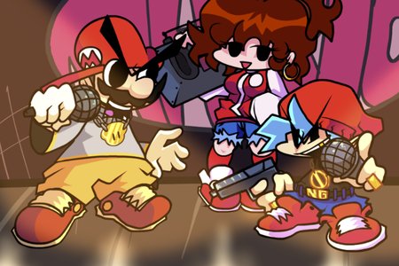 FNF VS Gangsta Mario