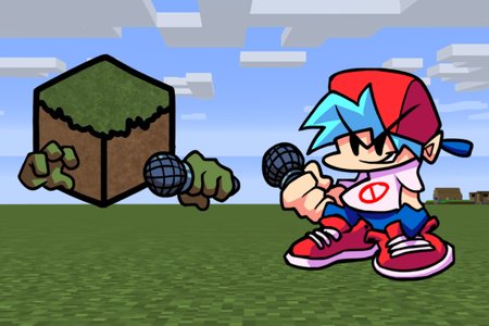 FNF VS Grass Block from Minecraft (Friday Night Funkin')