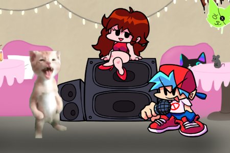 FNF VS Michael the Kitten (Friday Night Funkin')