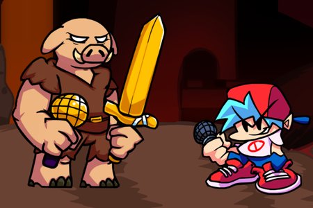 FNF VS Piglin (Friday Night Funkin')