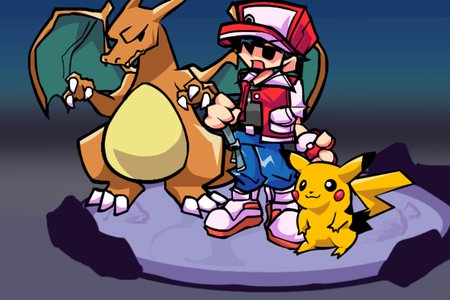 FNF VS Red The Pokemon Master (Friday Night Funkin')