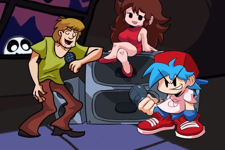 FNF VS Shaggy HD (w/ CHEATBOT, Friday Night Funkin')