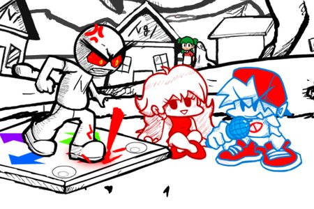 FNF VS /v/ ONLINE: SAFE VERSION (Friday Night Funkin')