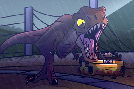 FNF x Jurassic Park: Funkin' Breakout