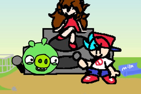 Friday Night Funkin' (FNF) vs Pig But Bad