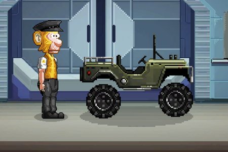 Hill Climb Pixel Car