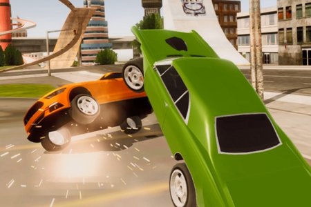 Mad Sports Cars Stunts