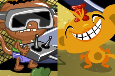 Monkey GO Happy 950: Banana Drone Delivery Chaos