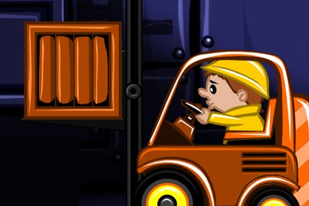 Monkey GO Happy: Stage 363 — Warehouse & Forklift