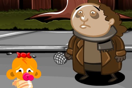 Monkey GO Happy: Stage 393 — Groundhog Day