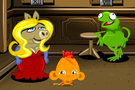 Monkey GO Happy: Stage 503 — The Muppet Show