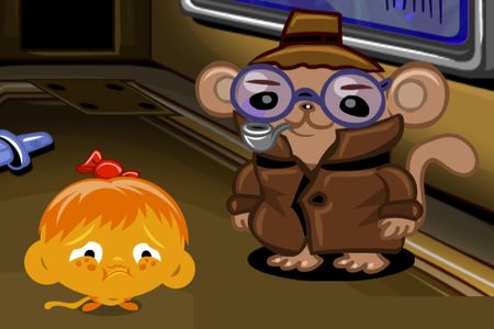 Monkey GO Happy: Stage 507 — Detective