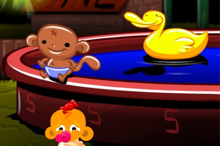 Monkey GO Happy: Stage 547 — Summertime Pool Party