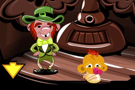 Monkey GO Happy: Stage 611 — Saint Patrick's Day