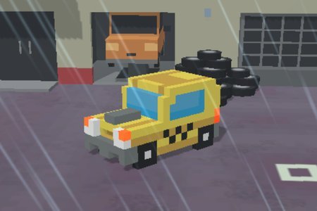 Pixel Road: Taxi Depot