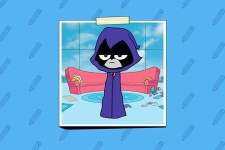 Teen Titans Go! How to Draw Raven
